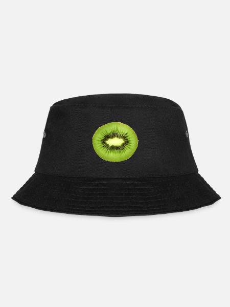 kiwi - Bucket Hat - Schwarz