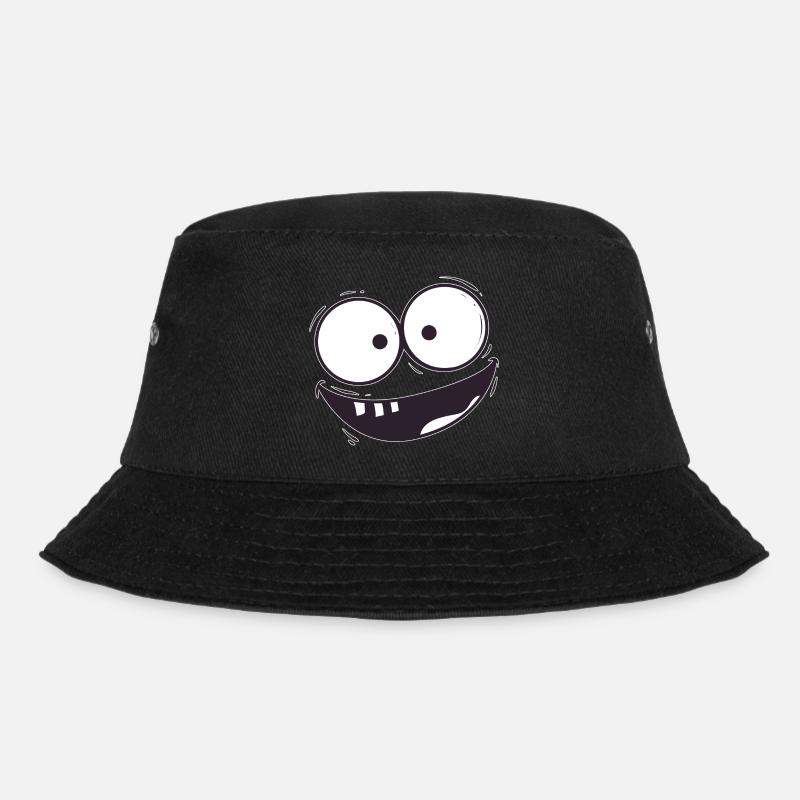 Der Grinse Mann - Bucket Hat - Schwarz