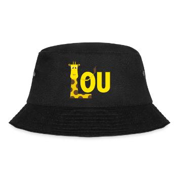 Lou - Bucket Hat - black - Front - Lela (165cm)