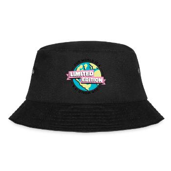 vegan vegan power black vegan funny save veganism - Bucket Hat - black - Front - Lela (165cm)