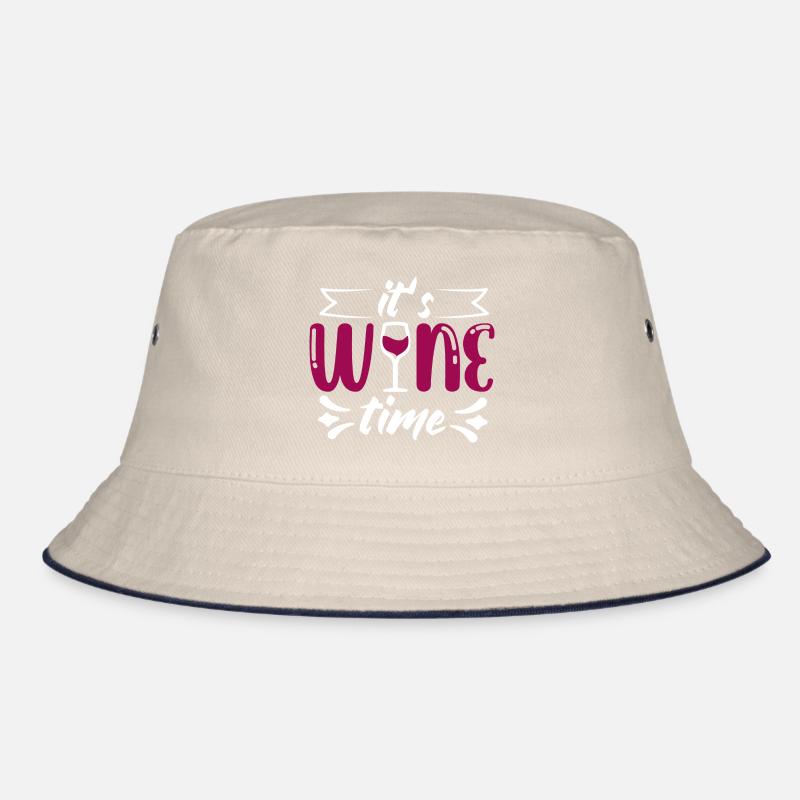 Wine Lovers Tasting Winemakers Sommelier Bucket Hat
