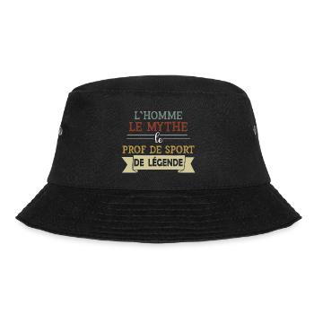 Profs - Sport - Cadeau - Mythe - Homme - Drôle - Bob - noir - Devant - Lela (165cm)