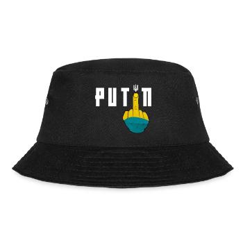 Fuck Poutine | Soutenir l’Ukraine - Bob - noir - Devant - Lela (165cm)