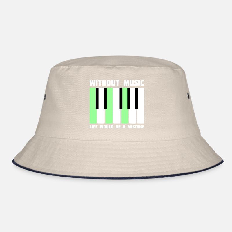Without Music Life Would Be a Mistake Bucket Hat