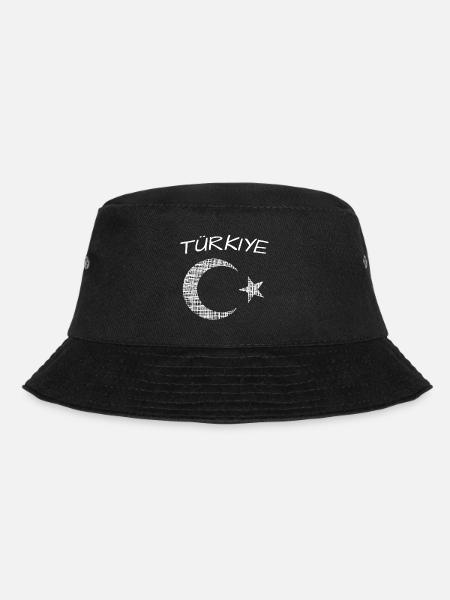 Türkiye - Bucket Hat - Schwarz