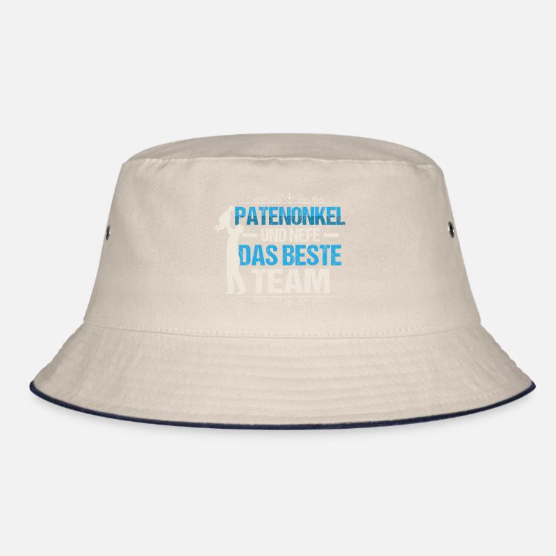 Patenonkel und Nefe das Beste Team Taufpate Bucket Hat