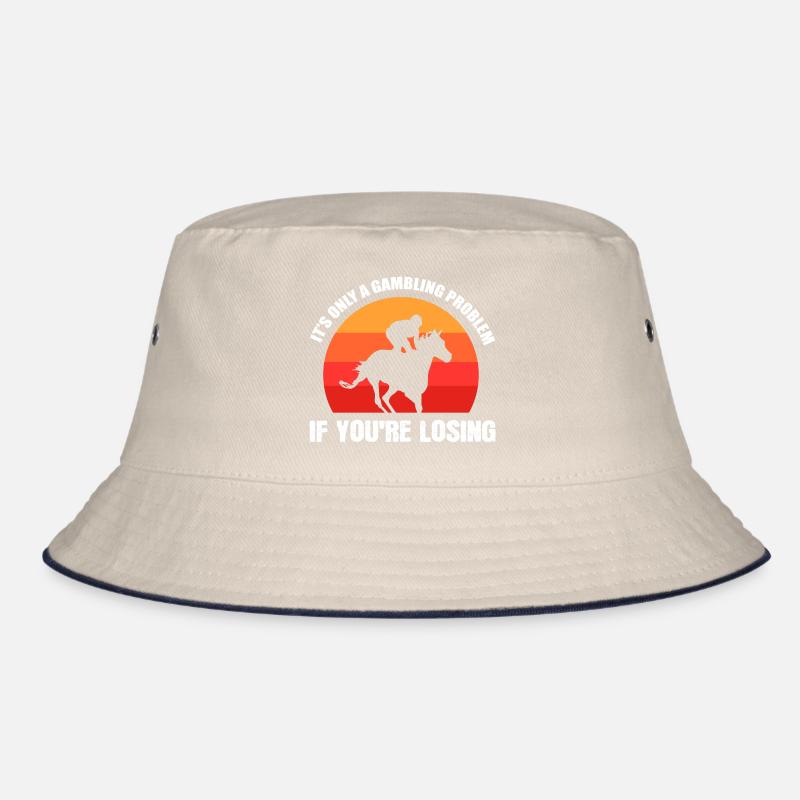 Glücksspielproblem Jockeys Gift Bucket Hat