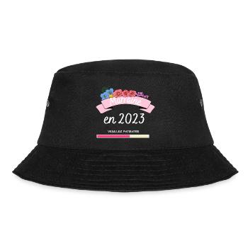 Marraine En 2023 Pour Futur Marraine Maman Baptême - Bucket Hat - black - Front - Lela (165cm)