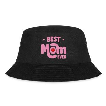 Beste Mutter aller Zeiten - Bucket Hat - Schwarz - Vorne - Lela (165cm)