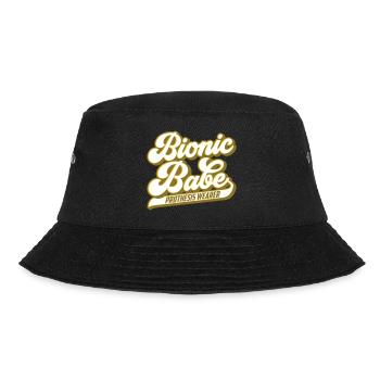 Bionic Babe | Prosthesis | Colors can be changed - Bucket Hat - black - Front - Lela (165cm)