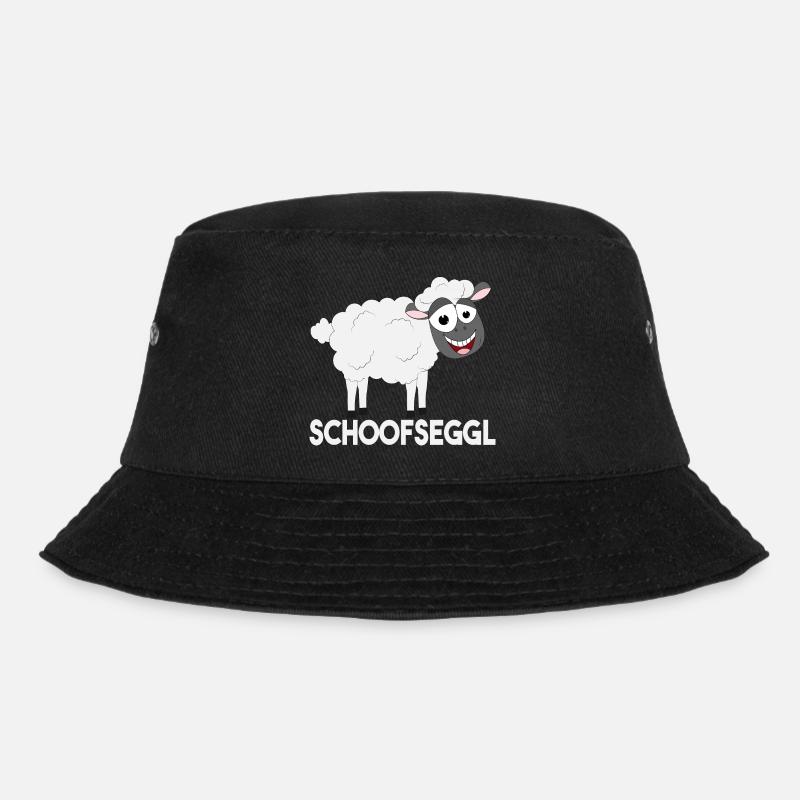 Schwäbisch Schoofseggl - Bucket Hat - Schwarz