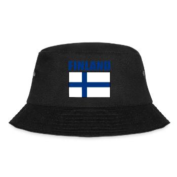 Finland - Bucket Hat - black - Front - Lela (165cm)