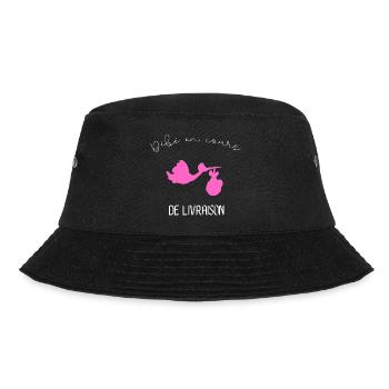 baby being delivered girl - Bucket Hat - black - Front - Lela (165cm)