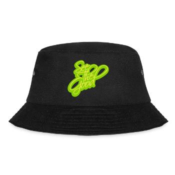 see the good Zitat - Bucket Hat - Schwarz - Vorne - Lela (165cm)