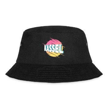 Kassel Allemagne Ville Police Vintage Rétro - Bob - noir - Devant - Lela (165cm)