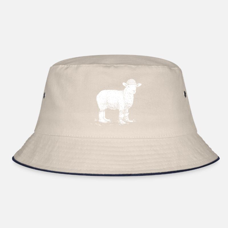 Nordsee Schaf Ostsee Geschenkidee Bucket Hat