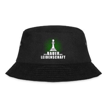 Bauernhof Landwirt Bauer aus Leidenschaft Dorfkind - Bucket Hat - Schwarz - Vorne - Lela (165cm)