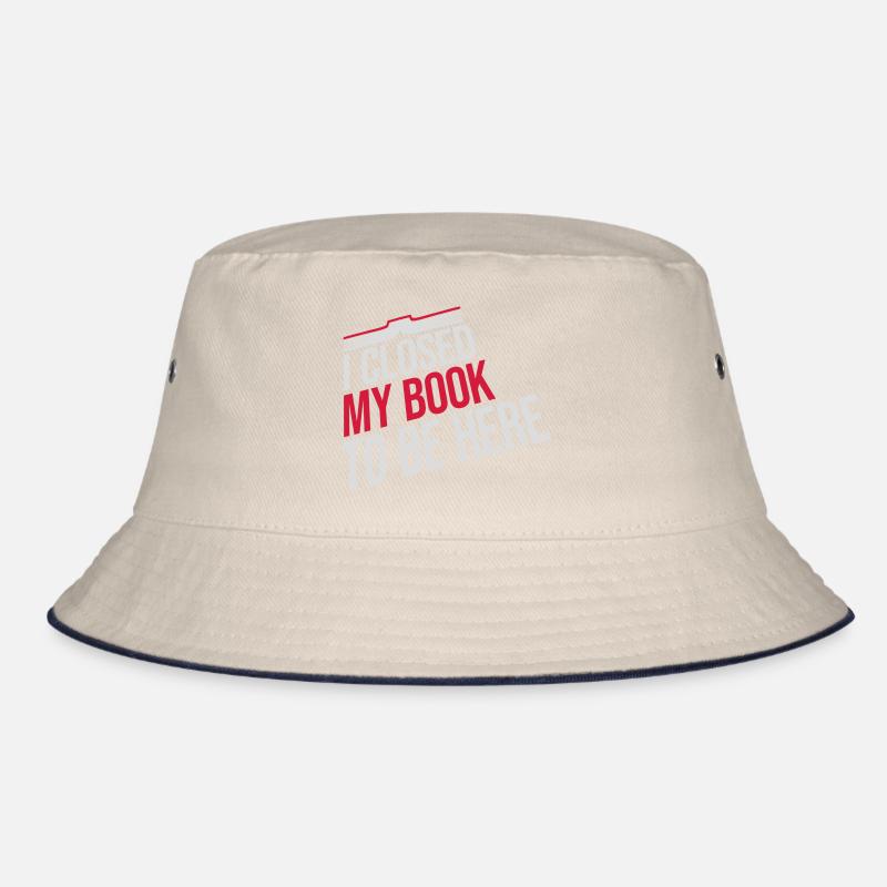 I closed my book Bucket Hat