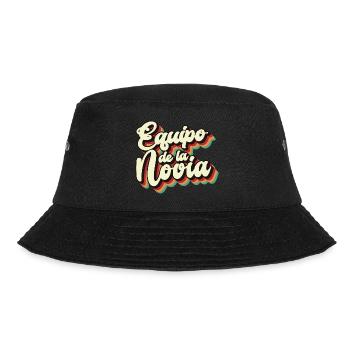 Equipo dela Novia Team Bride Wedding Bridesmaid - Bucket Hat - black - Front - Lela (165cm)