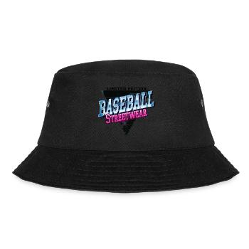 Baseball Sports Police Vintage Retro Streetwear - Bob - noir - Devant - Lela (165cm)