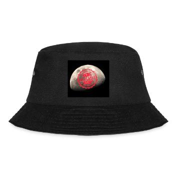 Moon, crescent, planet - Bucket Hat - black - Front - Lela (165cm)