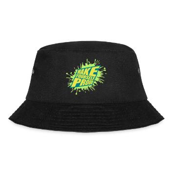 make yourself proud Zitat - Bucket Hat - Schwarz - Vorne - Lela (165cm)