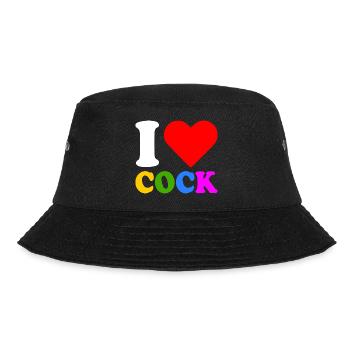 I love cock - Bob - noir - Devant - Lela (165cm)