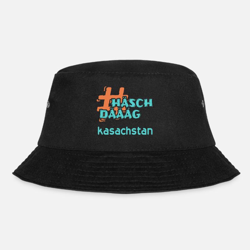 kasachstan - Bucket Hat - Schwarz