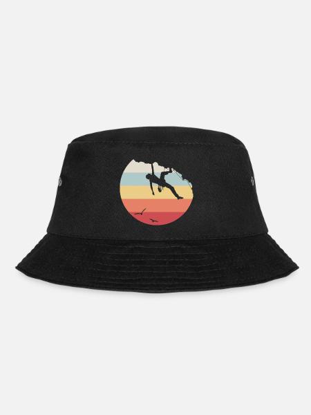 Klettern - Bucket Hat - Schwarz