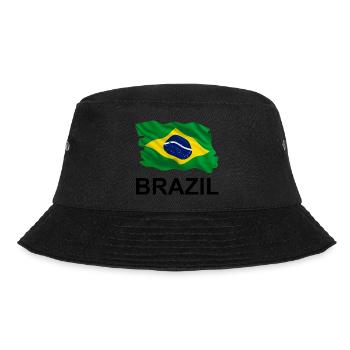 Brasilien - Bucket Hat - Schwarz - Vorne - Lela (165cm)