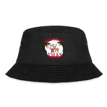 Merry xmas - Bucket Hat - black - Front - Lela (165cm)