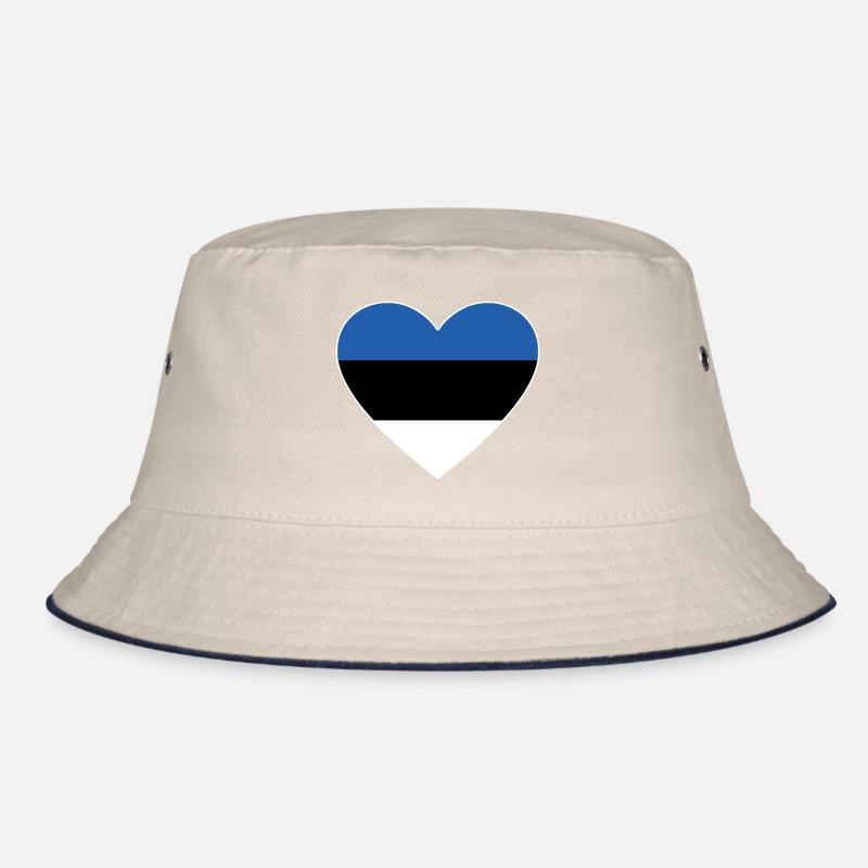 Cœur de drapeau de l’Estonie Bob