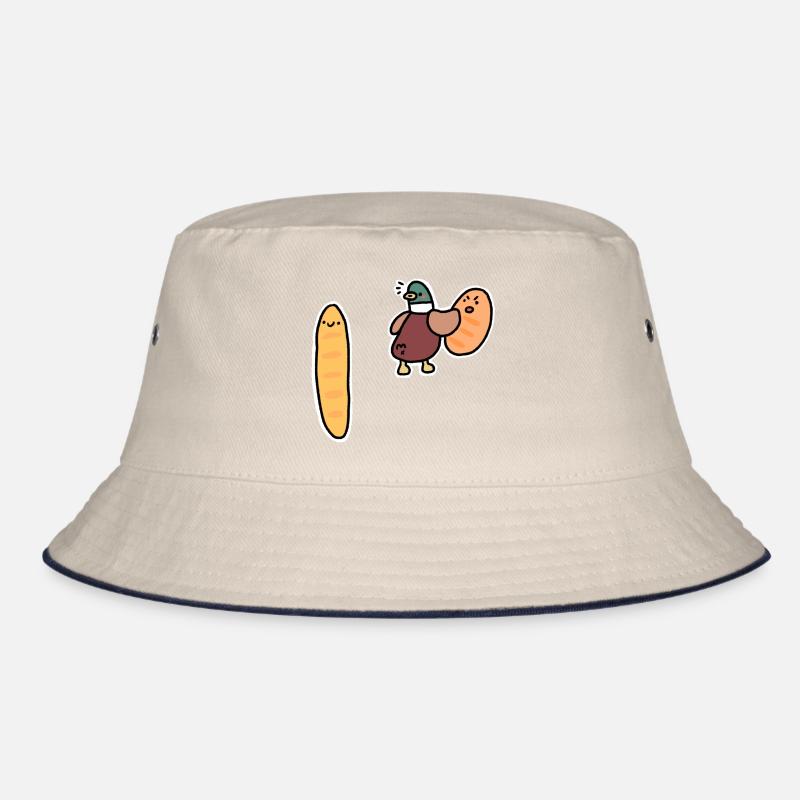 Duck with Bread Meme Bucket Hat