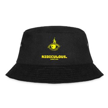 ridiculous since 1999 Design - Bucket Hat - Schwarz - Vorne - Lela (165cm)