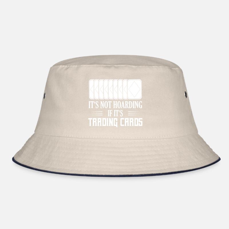 It's Not Hoarding If It's Trading Cards TCG Bucket Hat