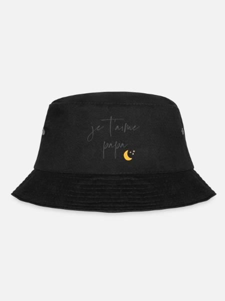 Je t'aime Papa - Bob - noir