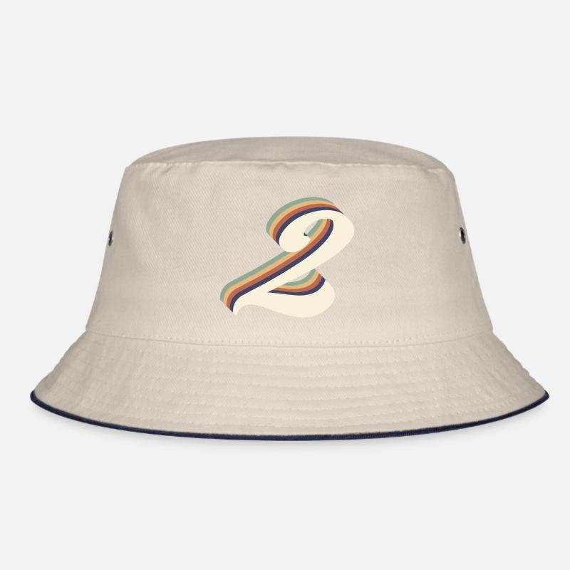 2nd anniversary vintage Bucket Hat