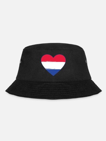 Holland Flag Heart utilisé - Bob - noir