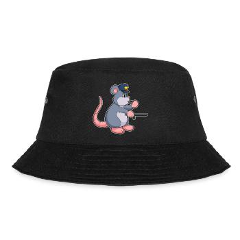 Rat Policier Matraque Police - Bob - noir - Devant - Lela (165cm)