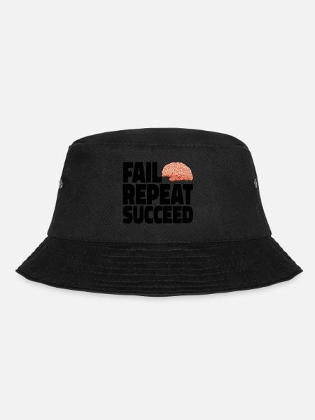 Fail into Succeed noir - Bob - noir