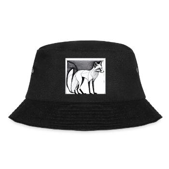 Fuchs - Bucket Hat - Schwarz - Vorne - Lela (165cm)