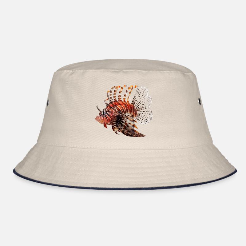 Rotfeuerfische werden auch Drachenköpfe genannt Bucket Hat