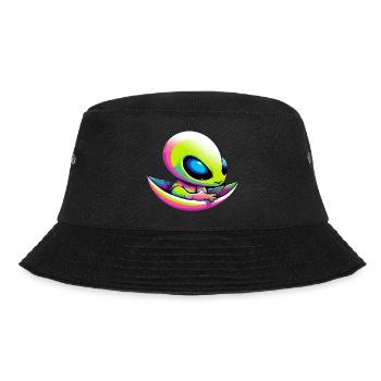 Loli the Alien - Bucket Hat - black - Front - Lela (165cm)