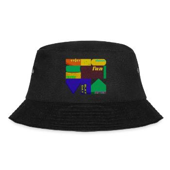 Durcheinander - Bucket Hat - Schwarz - Vorne - Lela (165cm)