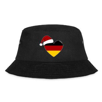 Drapeau de l’Allemagne Coeur de Noël - Bob - noir - Devant - Lela (165cm)
