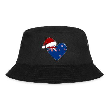 Coeur de Noël drapeau Nouvelle-Zélande - Bob - noir - Devant - Lela (165cm)