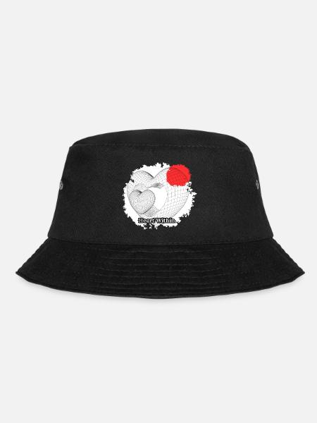 Heart Within - Bucket Hat - black