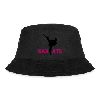 karate - Bucket Hat - black - Front - Lela (165cm)