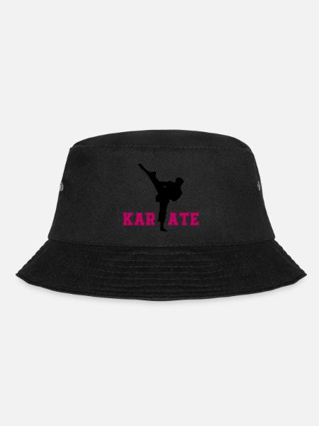 karate - Bucket Hat - Schwarz