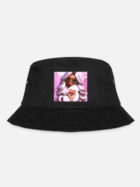 Lady - Bucket Hat - Schwarz